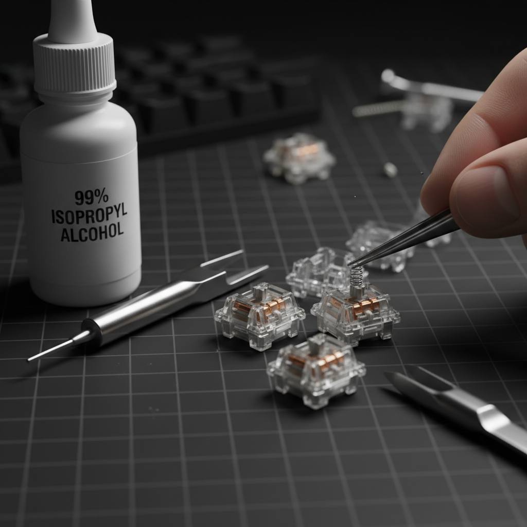 Recovering from Spills: How to Clean Sticky Switch Internals