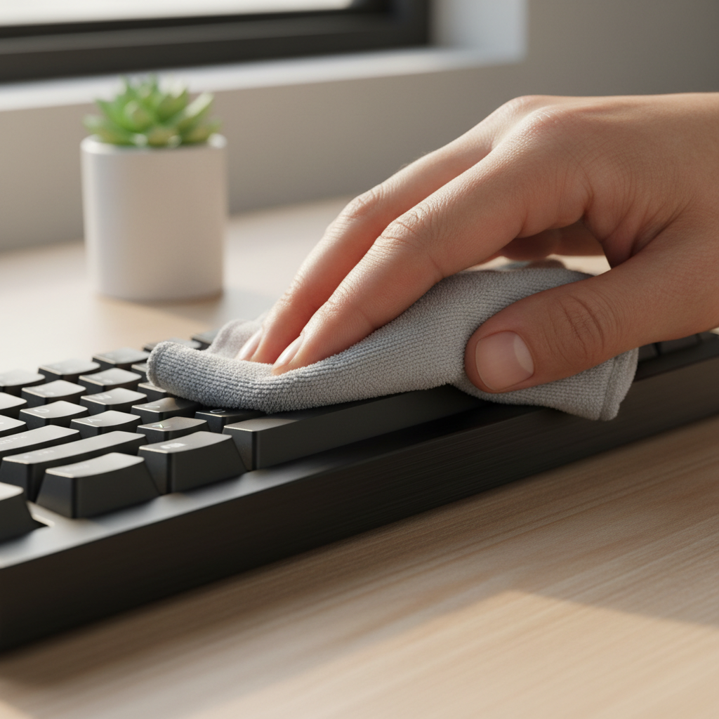 How to Clean Anodized Aluminum Keyboards Without Scratches