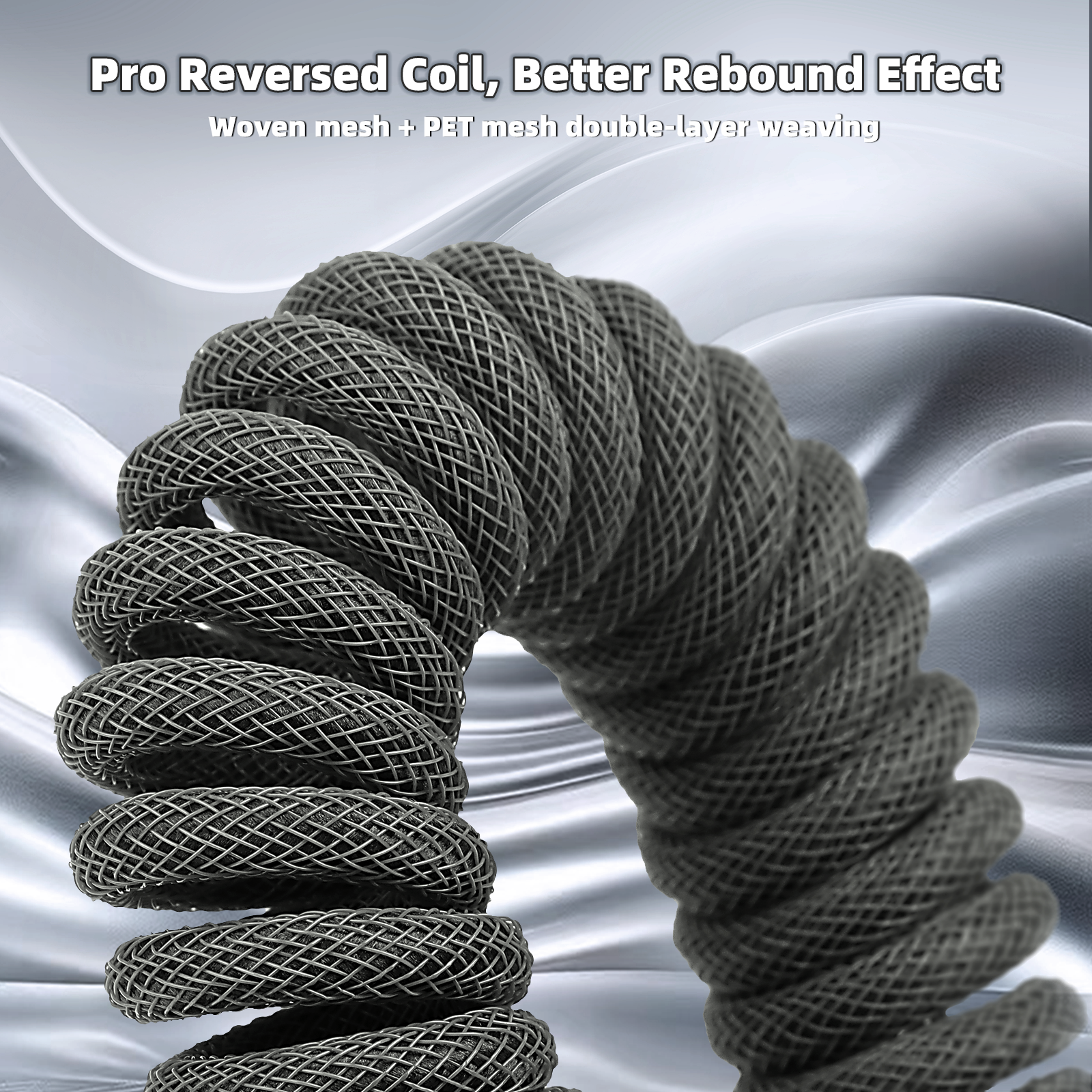 ATTACK SHARK C01ULTIMATE Coiled Cable for 8KHz Magnetic Keyboard