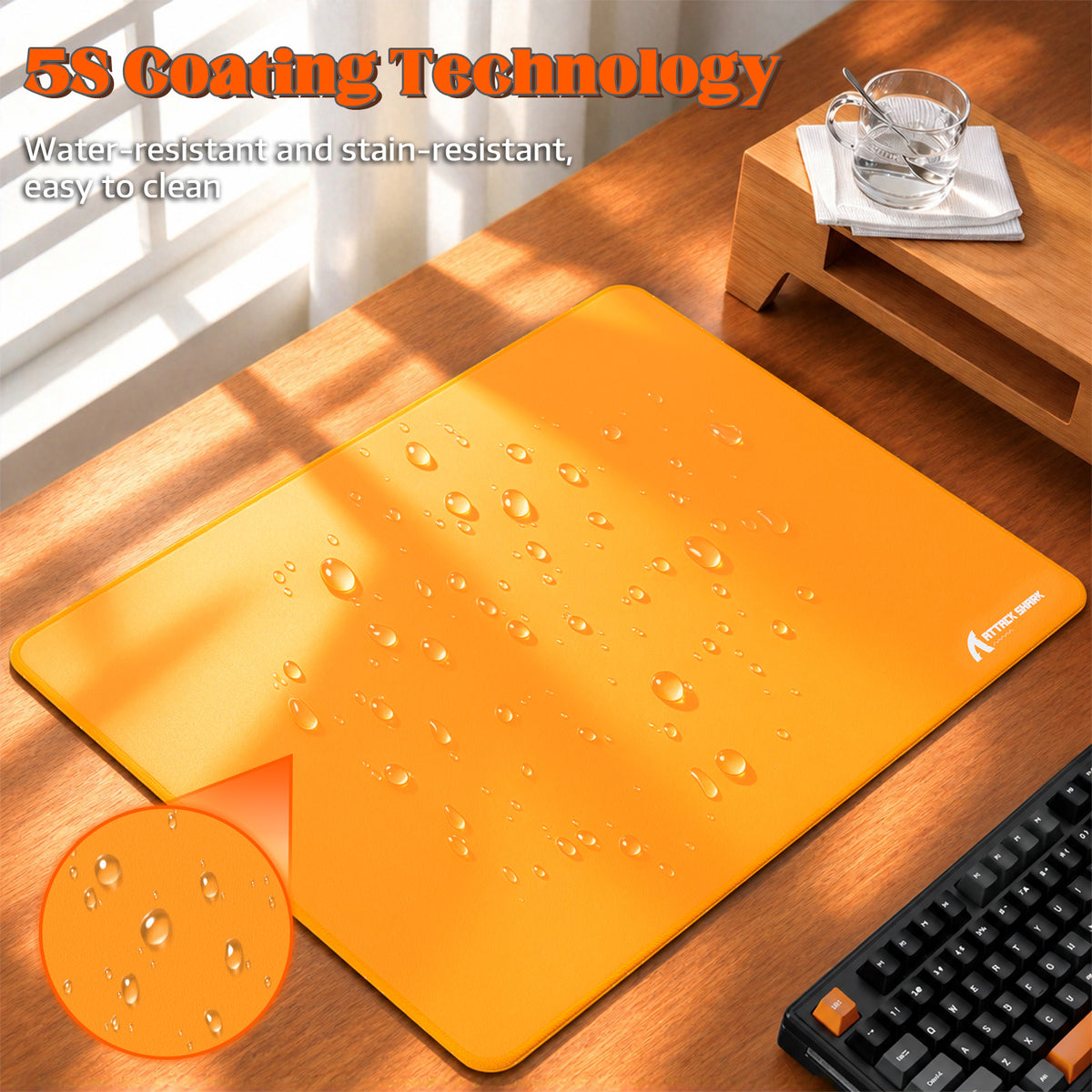 ATTACK SHARK CM02SE eSport Gaming Mousepad (405x305x4 MM)