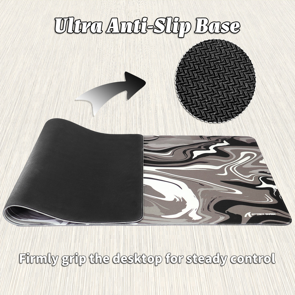 ATTACK SHARK CM02PRO eSport Gaming Mousepad (900x400x4 MM)