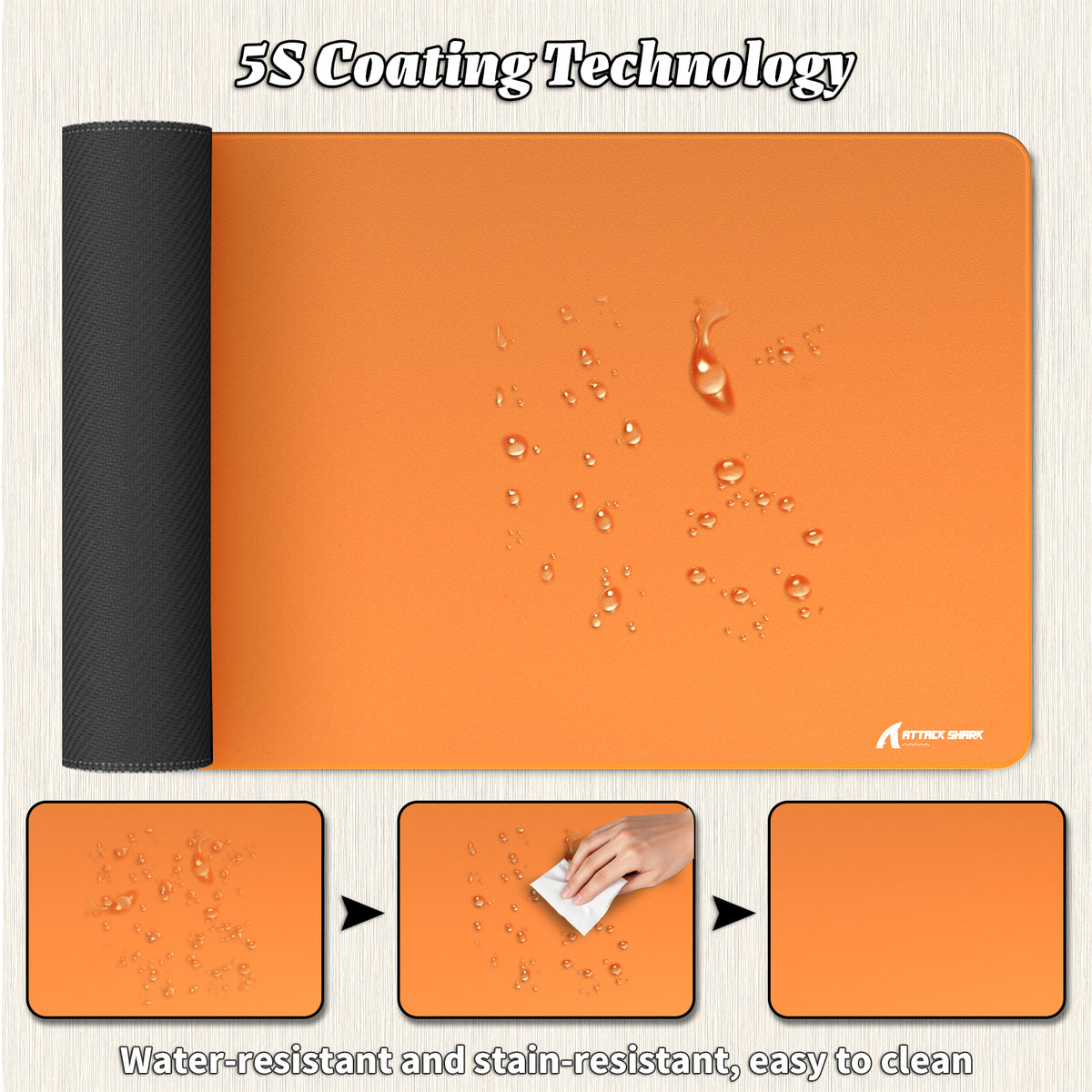 ATTACK SHARK CM02PRO eSport Gaming Mousepad (900x400x4 MM)