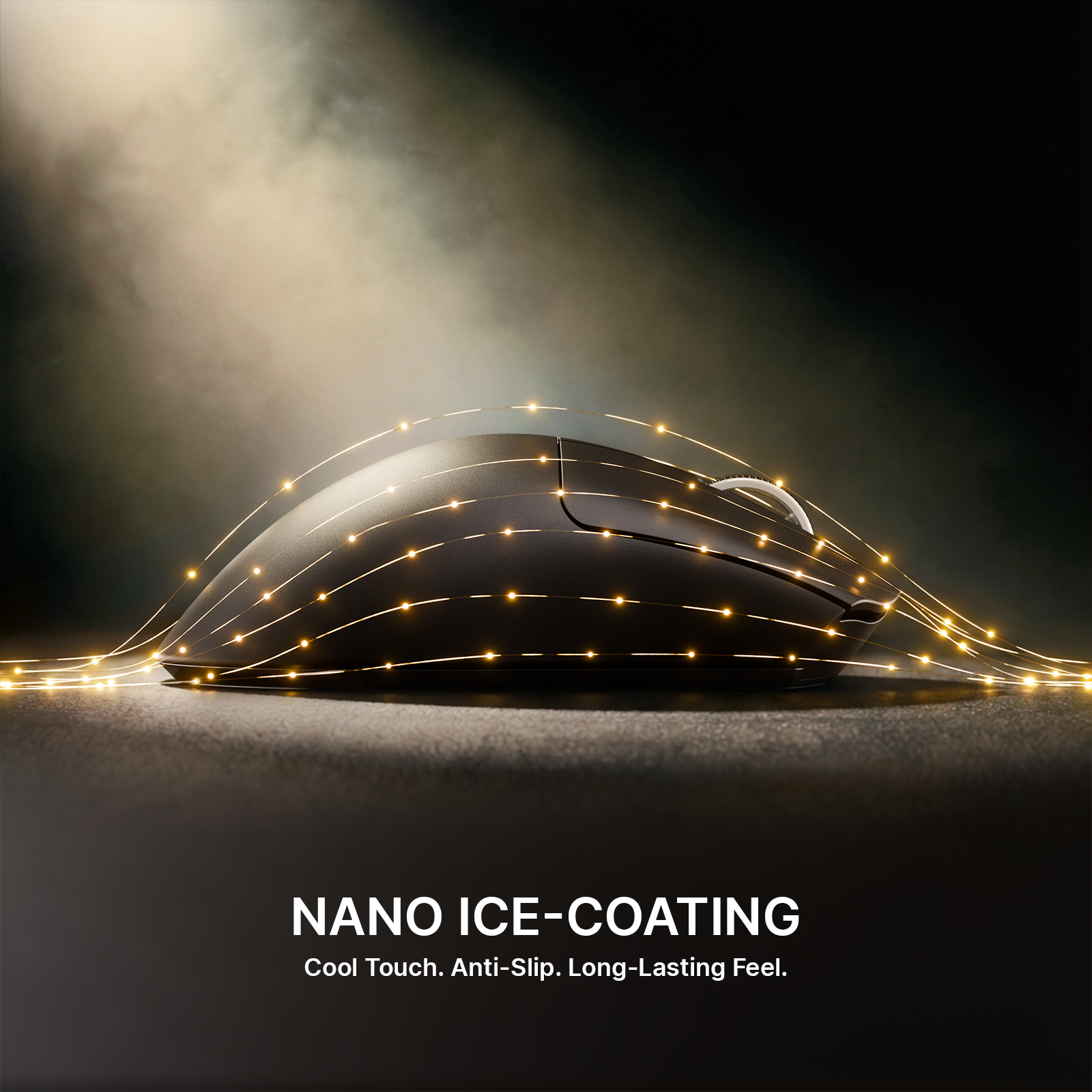 ATTACK SHARK V8 Ultra-Light Ergonomic Wireless Gaming Mouse