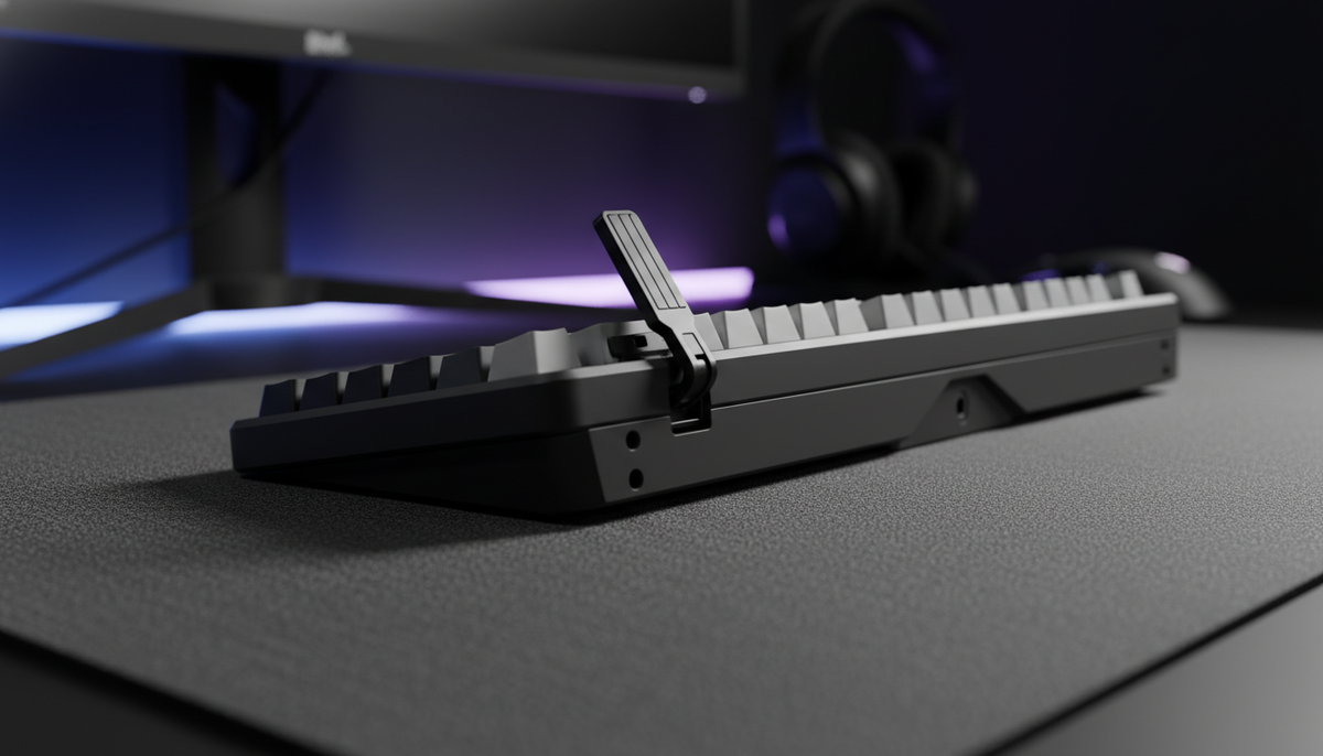 Feder Vs Riser Keyboard Feet vs. Risers: Stability Guide - Attack Shark