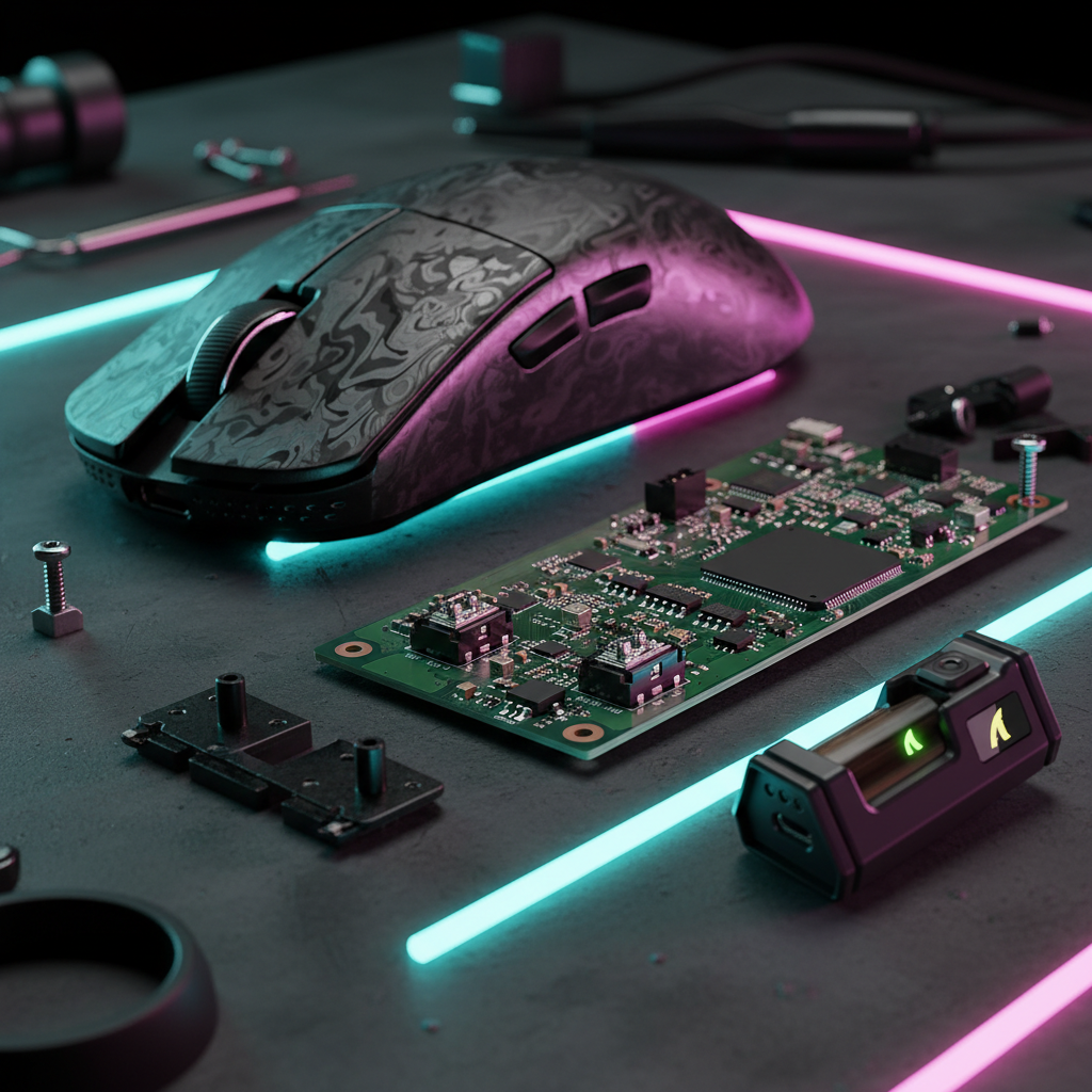 Trigger Button Cad Gaming Mouse Switch Upgrades for FPS Performance - Attack...
