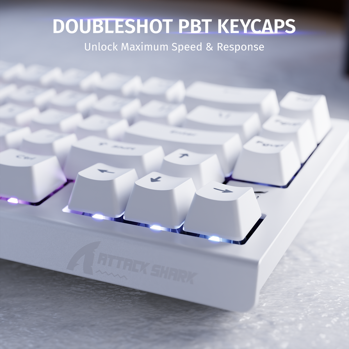 ATTACK SHARK X68 HE Rapid Trigger Keyboard Magnetic Switch