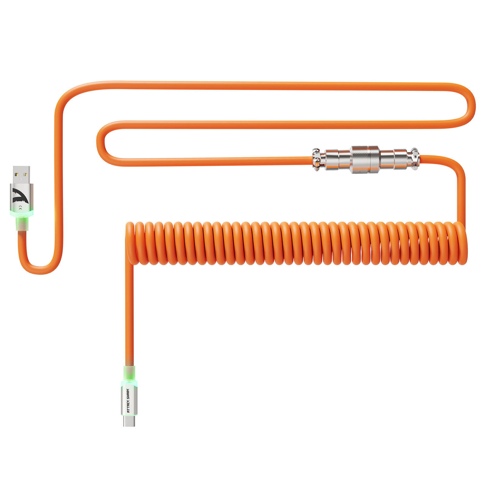 ATTACK SHARK C01Ultra Custom Aviator Cable for 8KHz Magnetic Keyboard