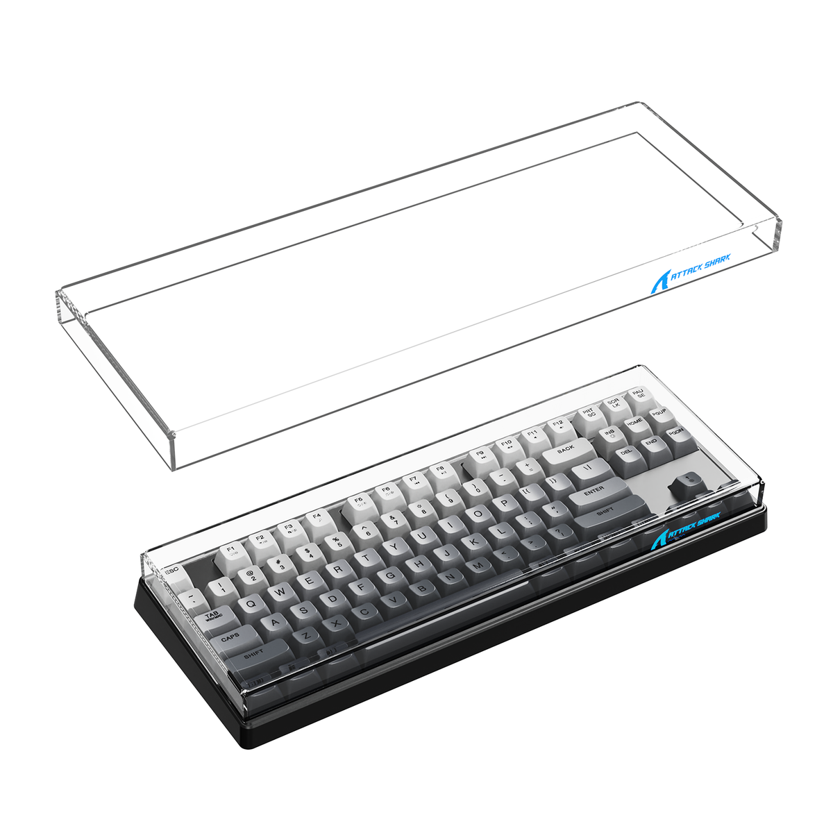 Acrylic 87-Key Keyboard Cover | Dust & Waterproof
