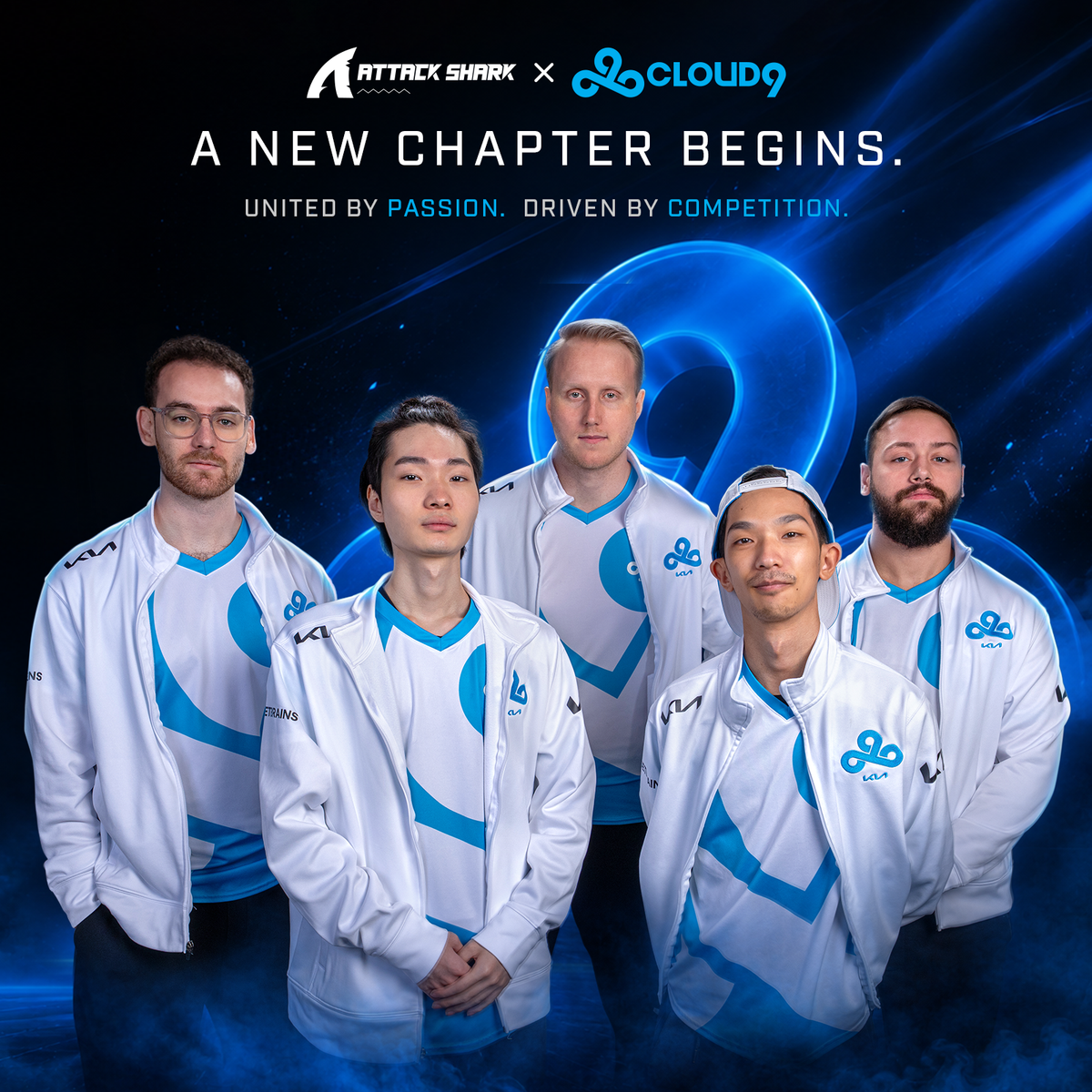ATTACK SHARK and Cloud9 partnership