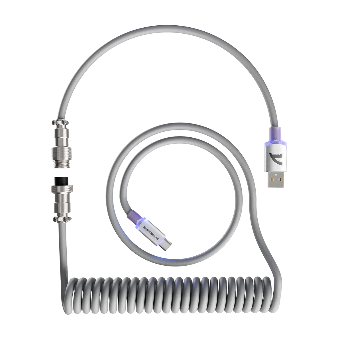ATTACK SHARK C06 ULTRA Coiled Cable For Mouse