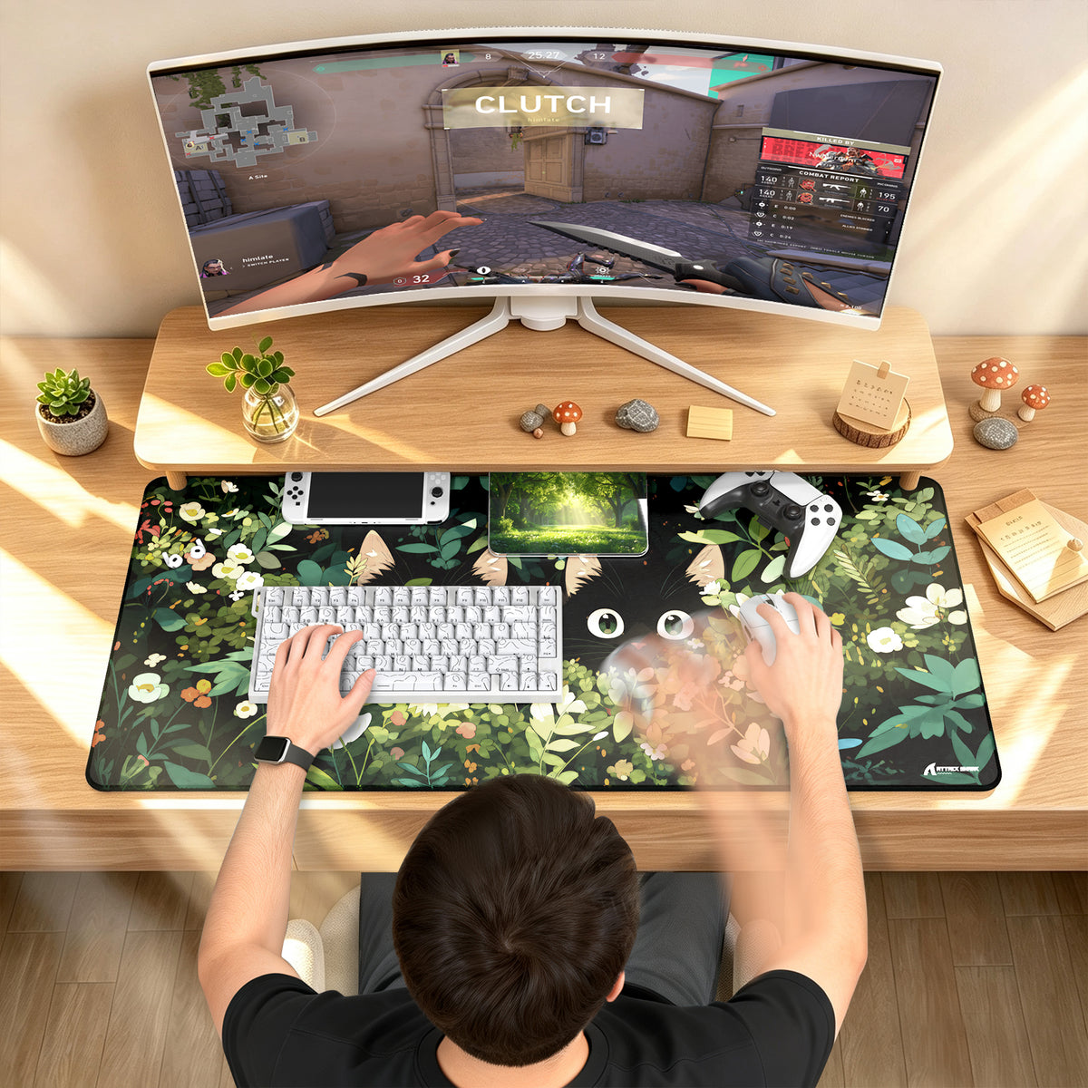 ATTACK SHARK CM02PRO eSport Gaming Mousepad (900x400x4 MM)