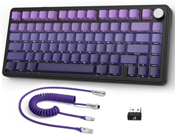 Gradient Purple(with Coiled Pro Cable) / Default