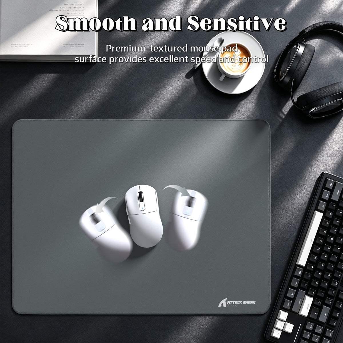 ATTACK SHARK CM02SE eSport Gaming Mousepad (405x305x4 MM)