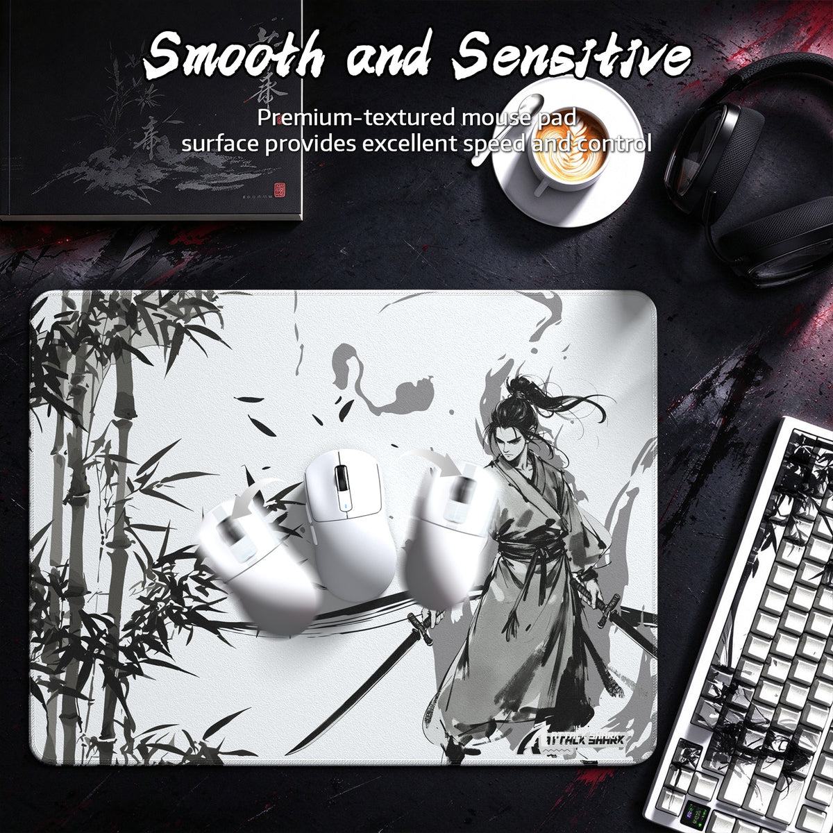 ATTACK SHARK CM02SE eSport Gaming Mousepad (405x305x4 MM)