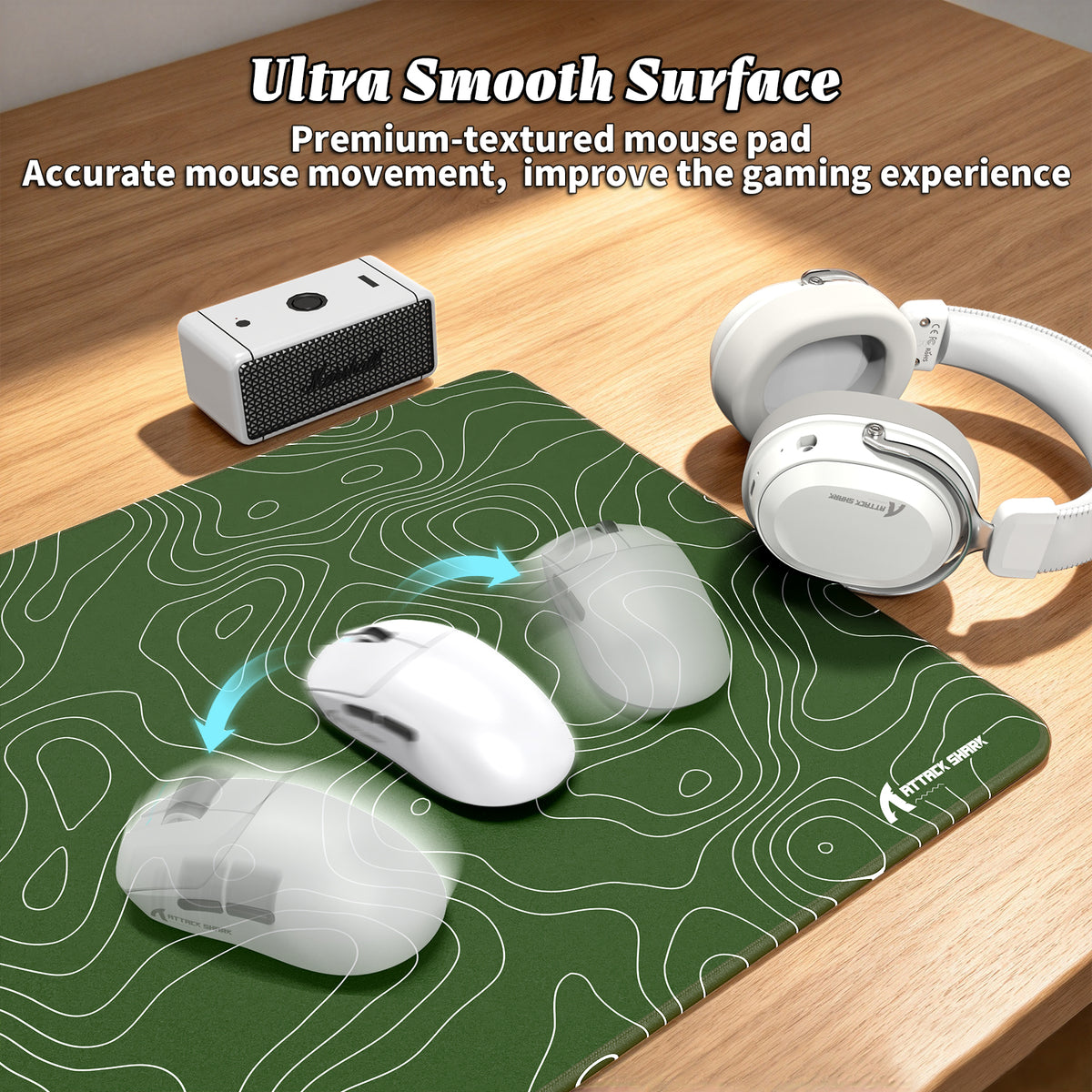 ATTACK SHARK CM02PRO eSport Gaming Mousepad (900x400x4 MM)