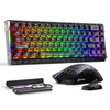 ATTACK SHARK R68 HE & X11 ULTRA Carbon Fiber Gaming Bundle With C01 ULTRA Coiled Cable