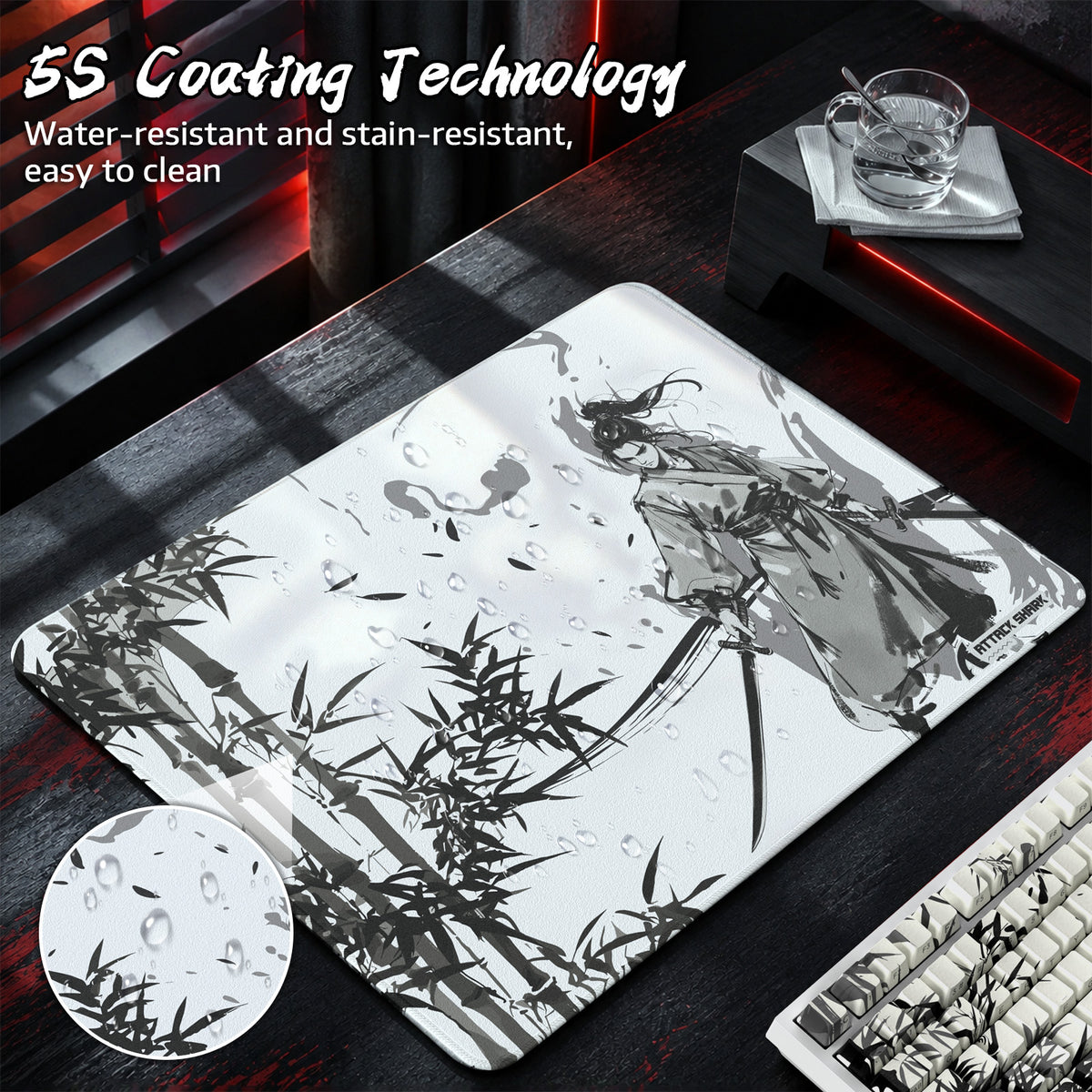 ATTACK SHARK CM02SE eSport Gaming Mousepad (405x305x4 MM)