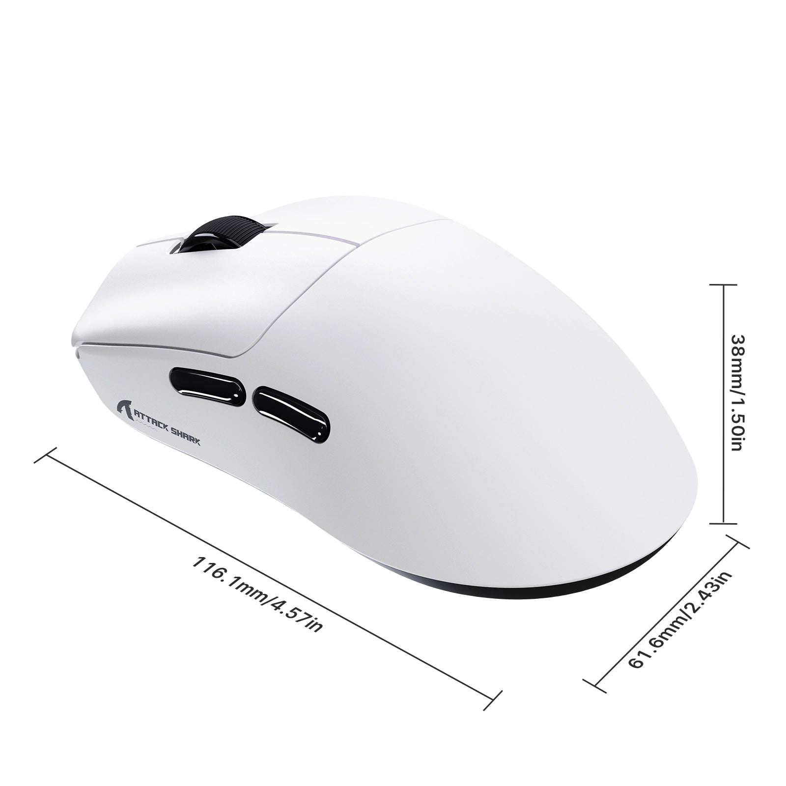 ATTACK SHARK F1 AIR 39g Wireless PAW3955MAX Gaming Mouse