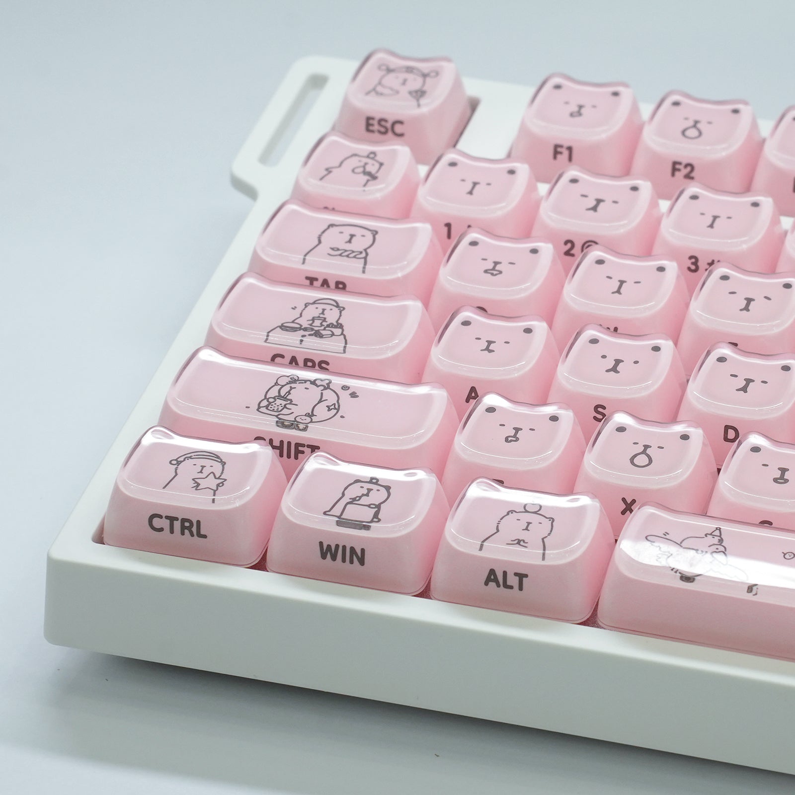 ATTACK SHARK SK05 118/119 Keys PBT Keycaps, MOA, ANSI