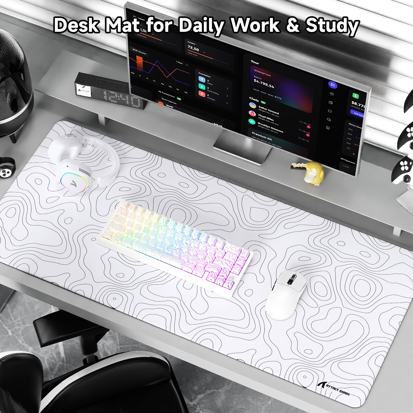 ATTACK SHARK CM02PRO eSport Gaming Mousepad (900x400x4 MM)
