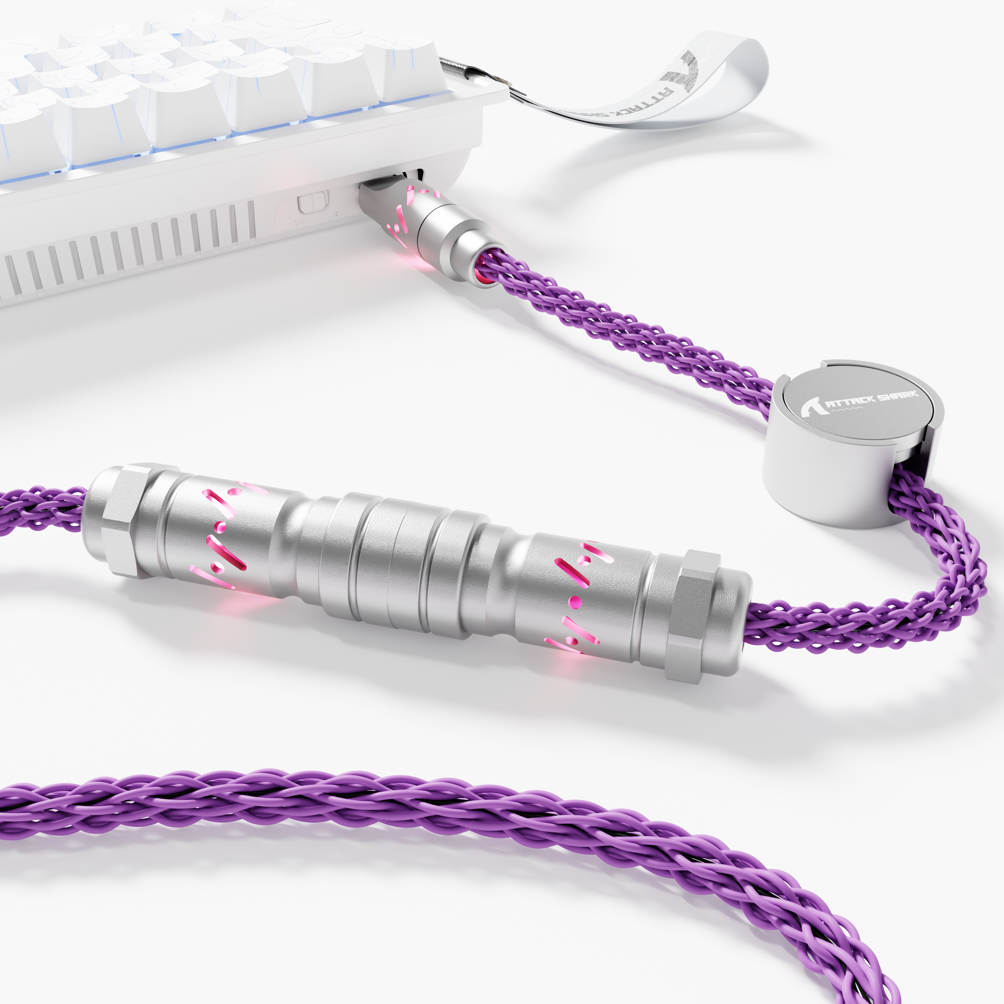ATTACK SHARK C07 Custom Aviator Cable for 8KHz Magnetic Keyboard