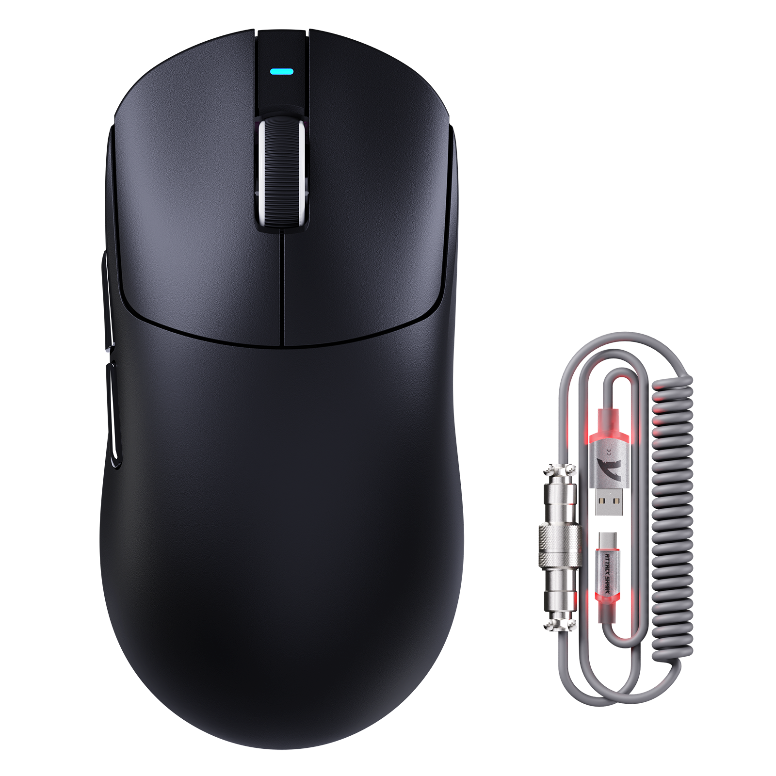 ATTACK SHARK X8PLUS Tri-mode Wireless Gaming Mouse With C06 ULTRA Cable