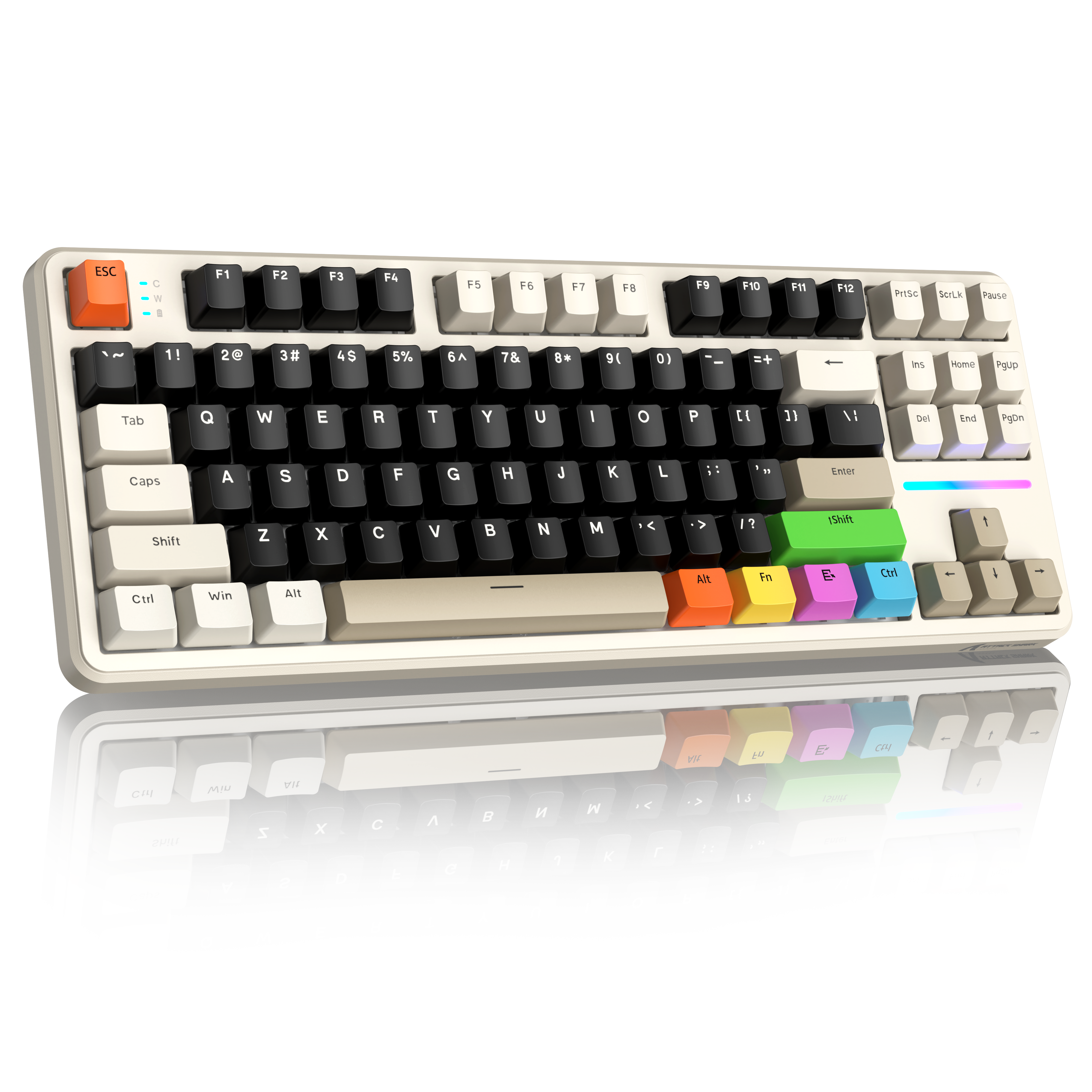 ATTACK SHARK X87 Tri-mode Gasket Mechanical Keyboard